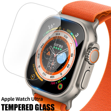 49mm Clear Transparent Tempered Glass for Series 8 Smart Watch Ultra