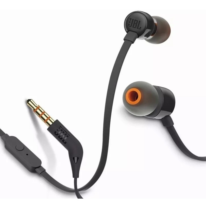 T110 Wired Earphones Jbl Handsfree T110 Original JBL TUNE 110 In