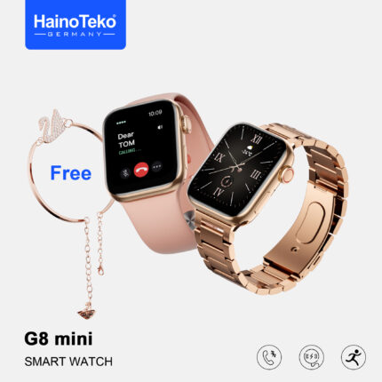HainoTeko G8 Mini Rose Gold Smart Watch