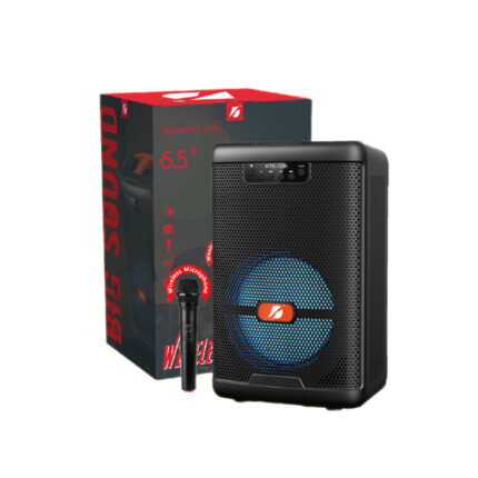KTS 1330 Portable Bluetooth Karaoke Speaker with Wireless Mic