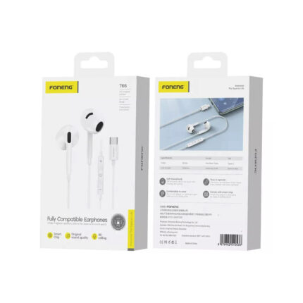FONENG T66 Type C Wired Earphone Handfree