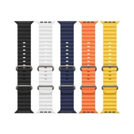Ocean Silicone Strap Band For Ultra Watch Smart Watches 42mm / 44mm / 45mm / 49mm