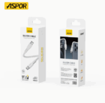 Aspor A083 100W Type-C to Type-C PD Fast Charging Cable for Laptop, Smartphone, and Tablet