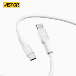 Aspor A083 100W Type-C to Type-C PD Fast Charging Cable for Laptop, Smartphone, and Tablet