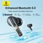 Baseus Bowie E17 True Wireless Bluetooth Earphones with Active Noise Cancellation and Low Latency