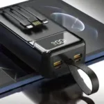 Aspor A317 22.5W PD 30000mAh Portable Power Bank with dual USB ports and fast charging support