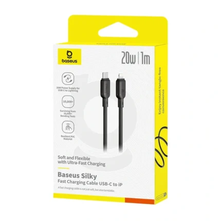 Baseus Silky Series 1M 20W Type-C to Lightning cable