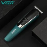 VGR V-176 Rechargeable Hair Trimmer For Men with stainless steel blades and adjustable length settings