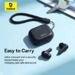 Baseus Bowie E17 True Wireless Bluetooth Earphones with Active Noise Cancellation and Low Latency