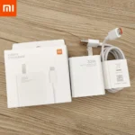 Xiaomi Mi 33W Fast Charger Travel Adapter with USB-A and USB-C ports and included USB-C cable