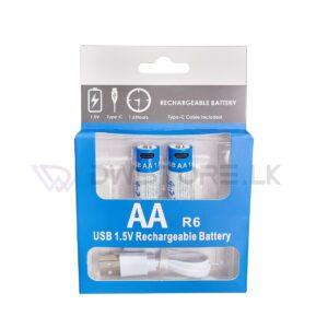 GOOP R6 2600mWh AA rechargeable battery with USB Type-C port