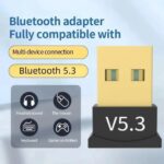 USB Bluetooth 5.3 Adapter for PC and Laptop