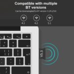 USB Bluetooth 5.3 Adapter for PC and Laptop