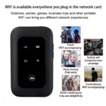 JIO MF680S pocket WiFi router with rechargeable battery