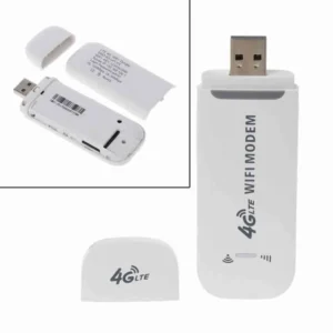 Portable 4G LTE network adapter with SIM card slot