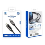 LITO LD15CL USB-C to Lightning 27W PD Fast Charge Cable with LED Display (100cm)