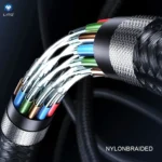 LITO LD15CL USB-C to Lightning 27W PD Fast Charge Cable with LED Display (100cm)