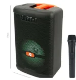 KTS 1330 Portable Bluetooth Speaker with Wireless Mic