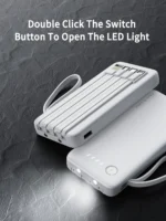 VEN-DENS VD-PB058 10000mAh powerbank with LED indicator