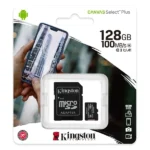 Kingston 128GB Class 10 microSD card with adapter