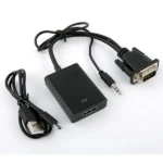 VGA to HDMI converter cable with audio support 1080P