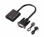 VGA to HDMI converter cable with audio support 1080P