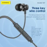 FONENG T67 In-Ear 3.5mm Heavy Bass Wired Earphone