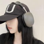 P9 wireless bluetooth headset in sleek black finish, over-ear design