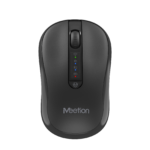 Meetion BTM185 2.4G Wireless and Bluetooth Silent Mouse Black Sri Lanka