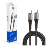 LITO LD08CC 60W Type C to Type C PD Fast Charging Cable Sri Lanka