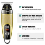 VGR V-975 Professional Salon Series Hair Trimmer for Men and Boys Sri Lanka