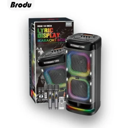 Brodu BTS-2120 Portable Subwoofer Bluetooth Karaoke Speaker Sri Lanka