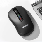 Meetion BTM185 2.4G Wireless and Bluetooth Silent Mouse Black Sri Lanka