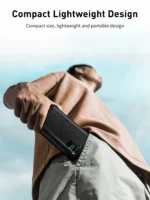 VEN-DENS VD-PB061 20000mAh Power Bank with Built-in Cables and LED Display