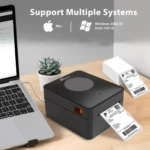 Milestone MHT-L9250 4-Inch Direct Thermal Shipping Label Printer with Bluetooth