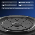 Lenovo Thinkplus K3 Pro Wireless Mini Portable Bluetooth Speaker with stereo sound and rechargeable battery