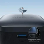 Anker Nano Charger 45W ultra-compact USB-C wall adapter in black, designed for high-speed charging.