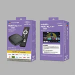 Mortal T1 Android 14.0 4K smart streaming media player TV box with remote control for sale in Sri Lanka.